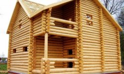 Строительство домов из клеенного бруса и бревна — характеристики материалов