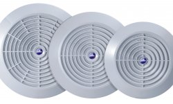 Вентиляционные решетки и монтаж потолочного диффузора в ванной