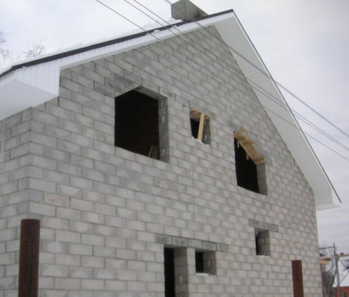как построить дом из блоков