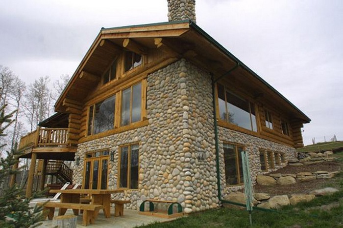 каменно деревянные дома