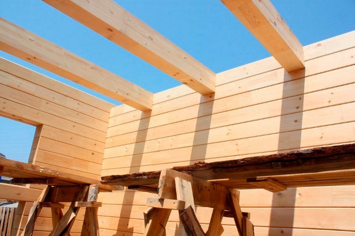 монтаж деревянных домов