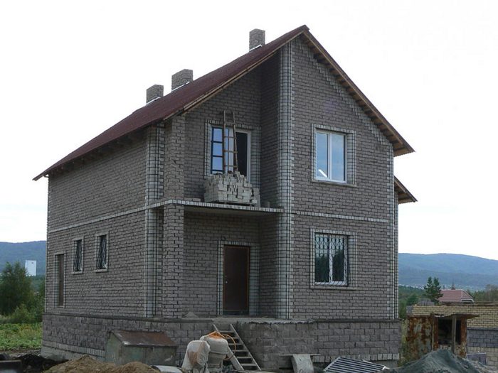 строительство дома из керамзитобетонных блоков своими руками