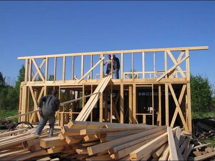 как построить дачный домик своими руками недорого