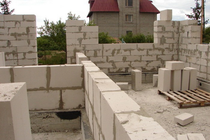 блоки из ячеистых бетонов стеновые мелкие