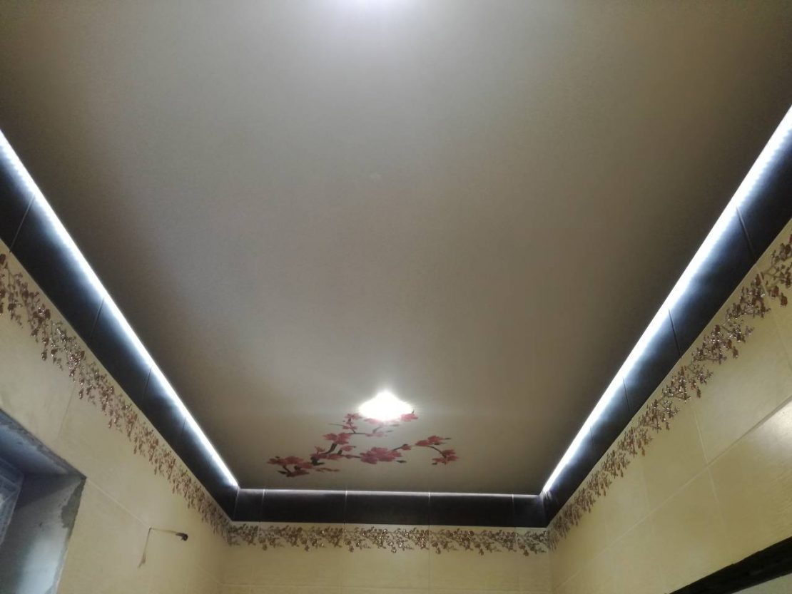 Профиль для натяжных потолков с подсветкой